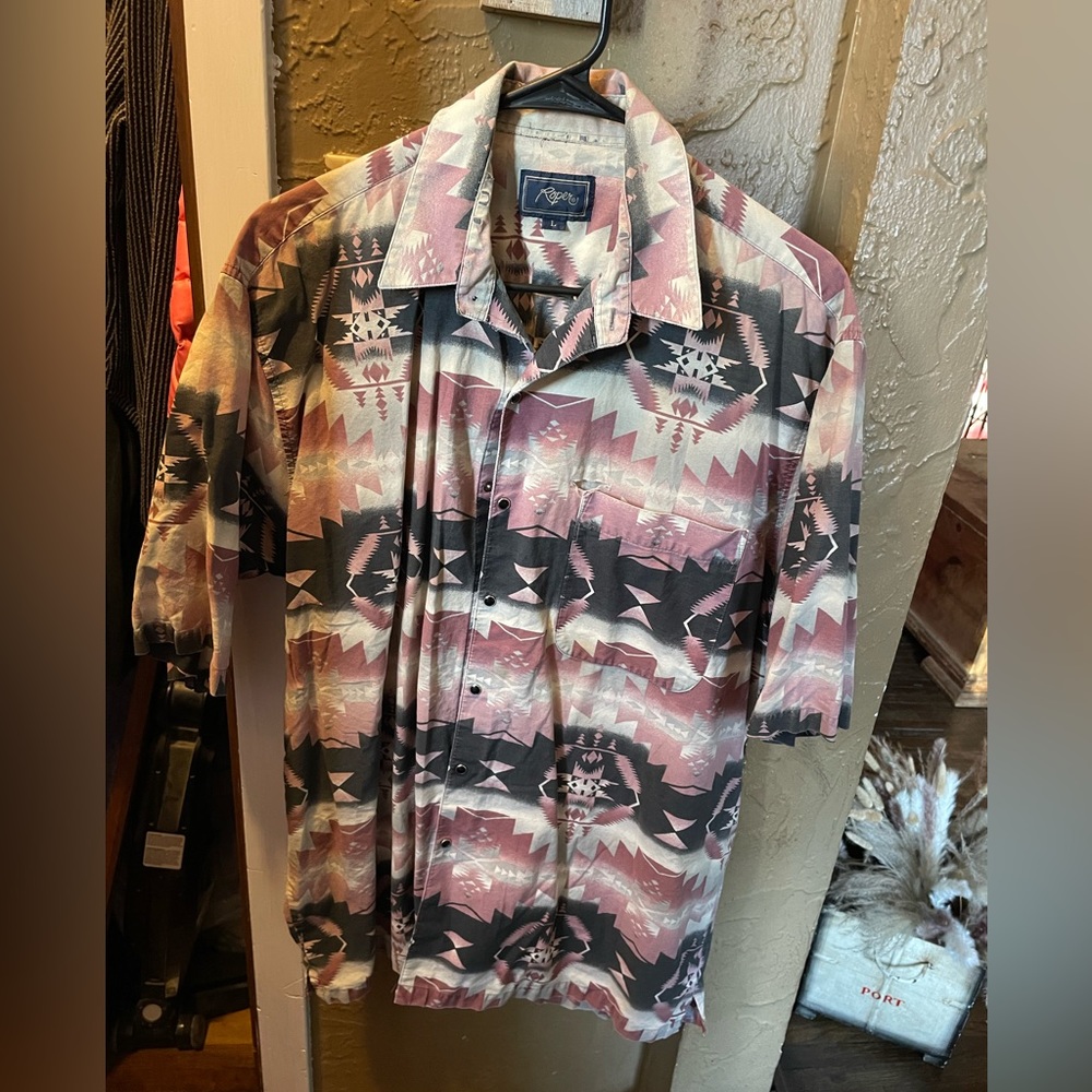 Men’s vintage button up